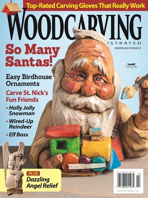 cover image of Woodcarving Illustrated Issue 97 Winter 2021